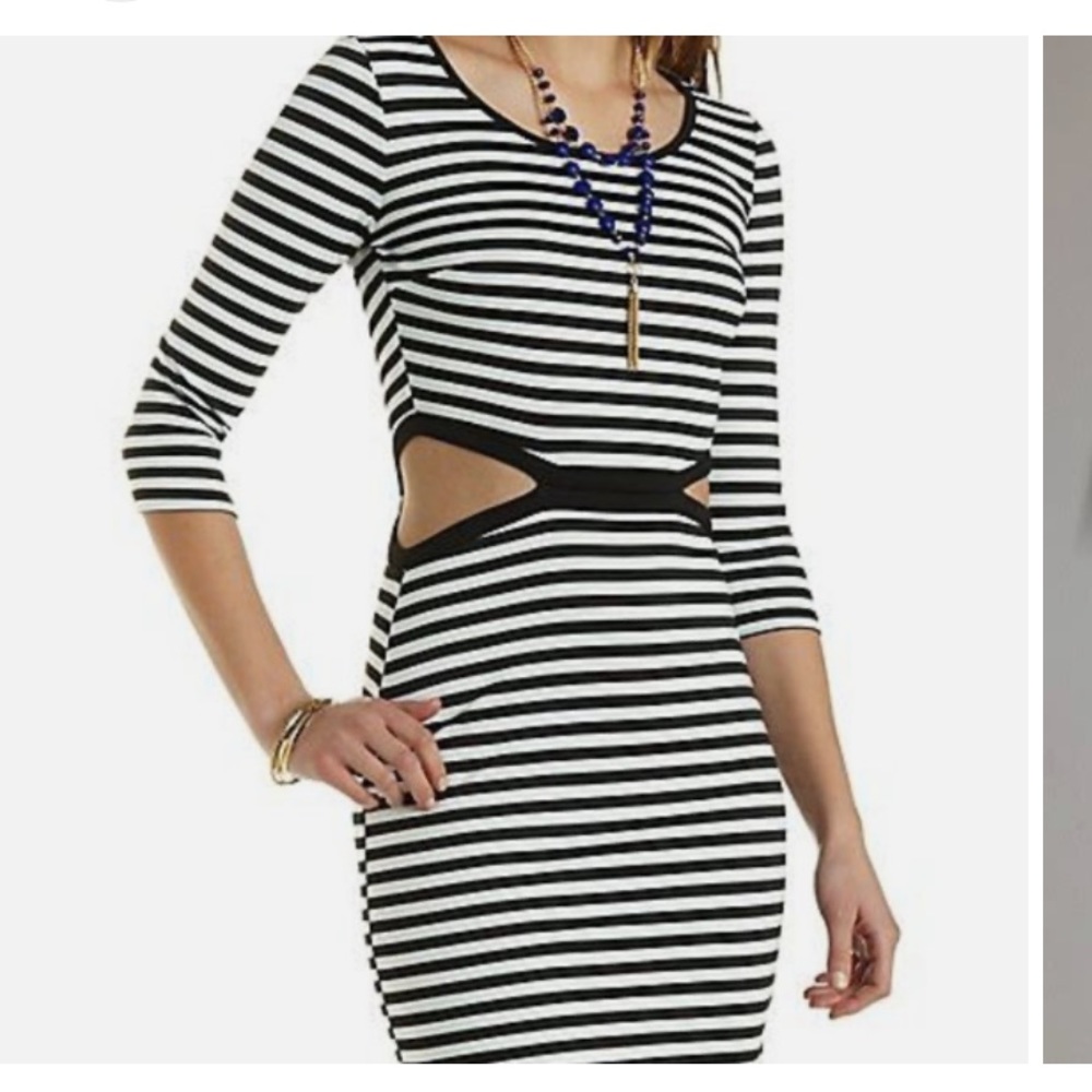 Cutout mini dress